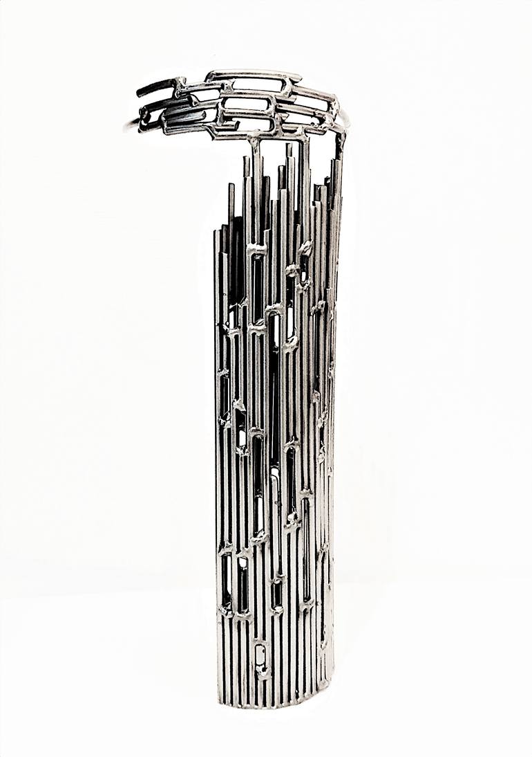 Original Abstract Architecture Sculpture by Albert Dura