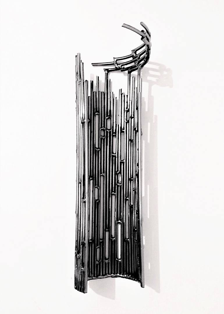 Original Abstract Architecture Sculpture by Albert Dura