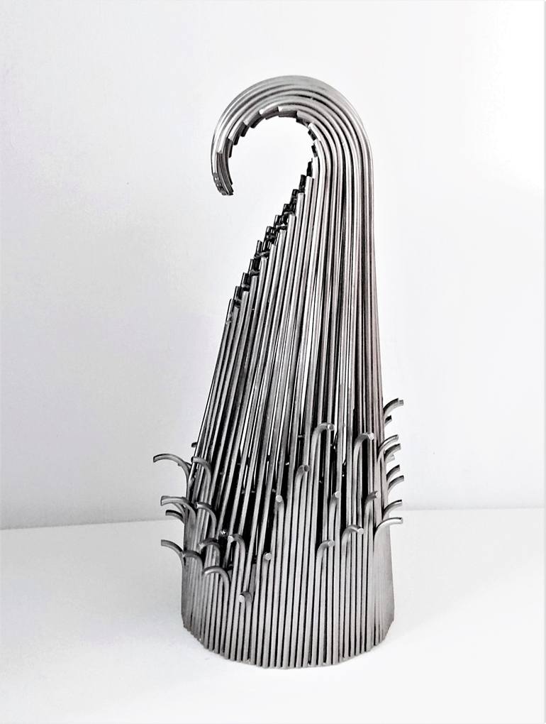 Original Abstract Men Sculpture by Albert Dura