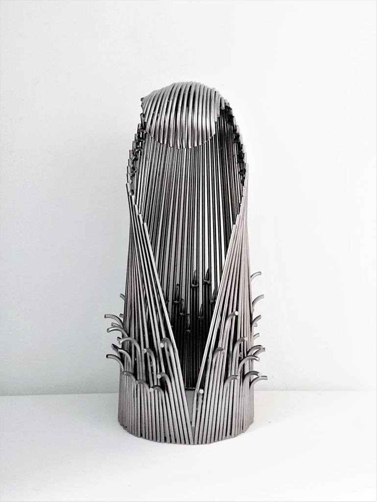 Original Abstract Men Sculpture by Albert Dura