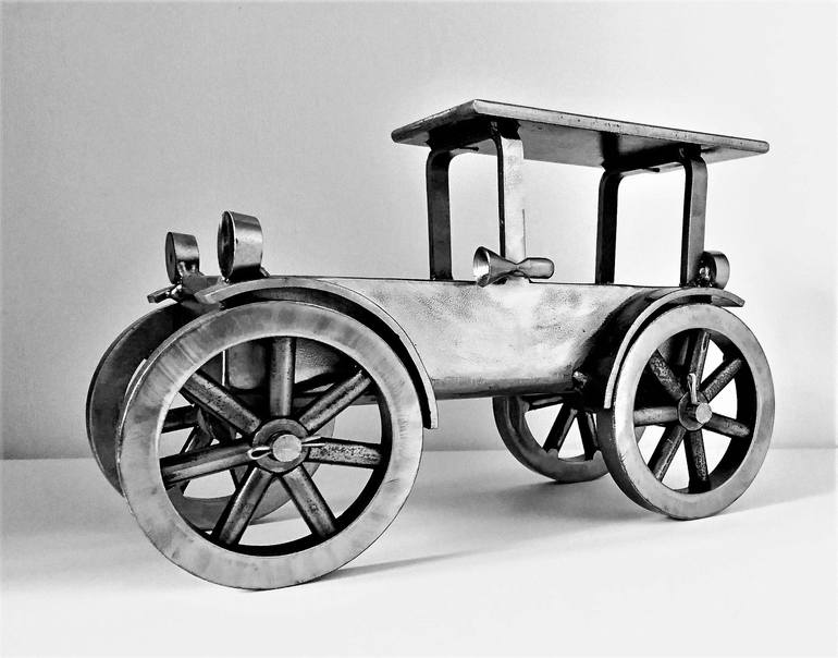 Original Modern Car Sculpture by Albert Dura