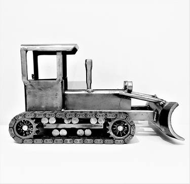 Vintage Bulldozer - The Old Vehicles Series thumb