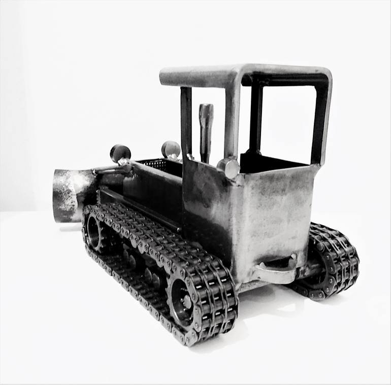 Original Art Deco Transportation Sculpture by Albert Dura