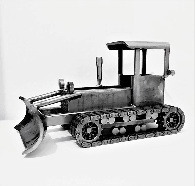 Original Art Deco Transportation Sculpture by Albert Dura