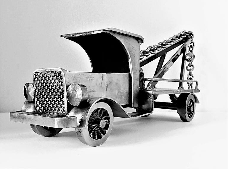 Original Modern Car Sculpture by Albert Dura