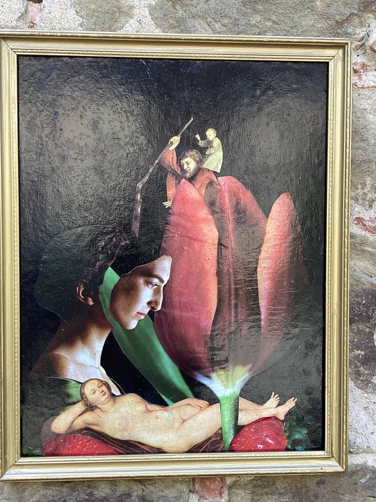 Original Conceptual Women Collage by Lola Otel