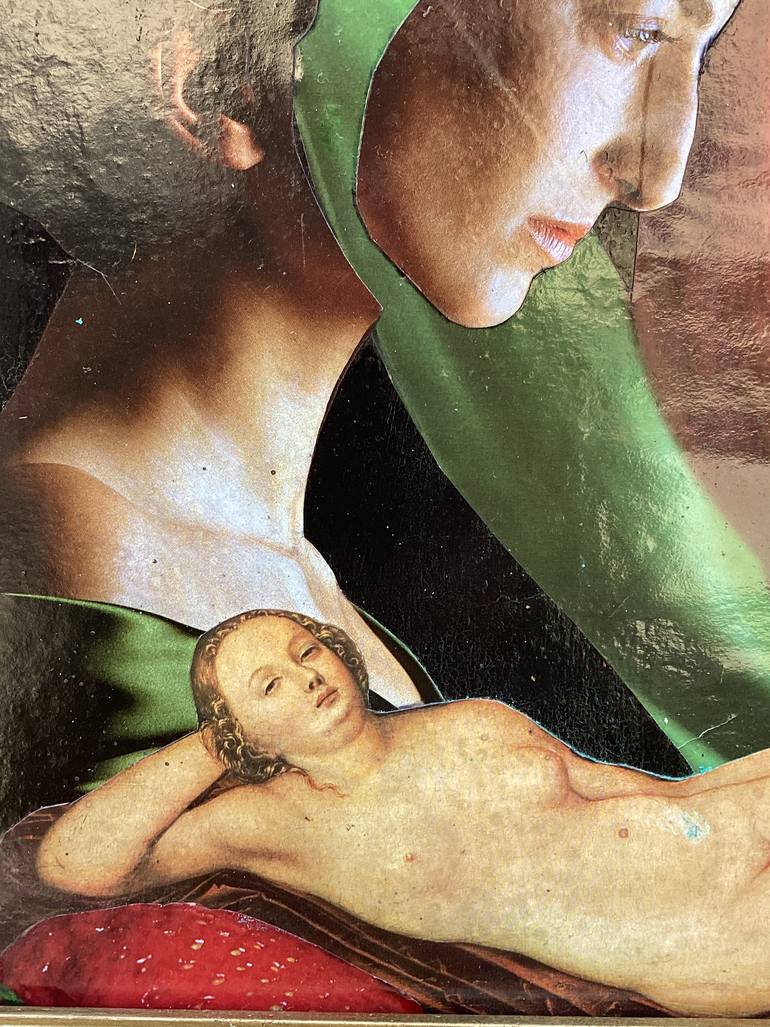Original Conceptual Women Collage by Lola Otel