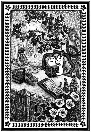 Print of Fantasy Drawings by YUCHANNE YUCHANNE