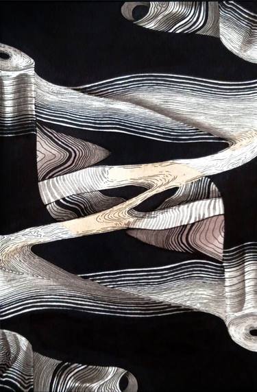 Original Abstract Drawings by Adam Iwan