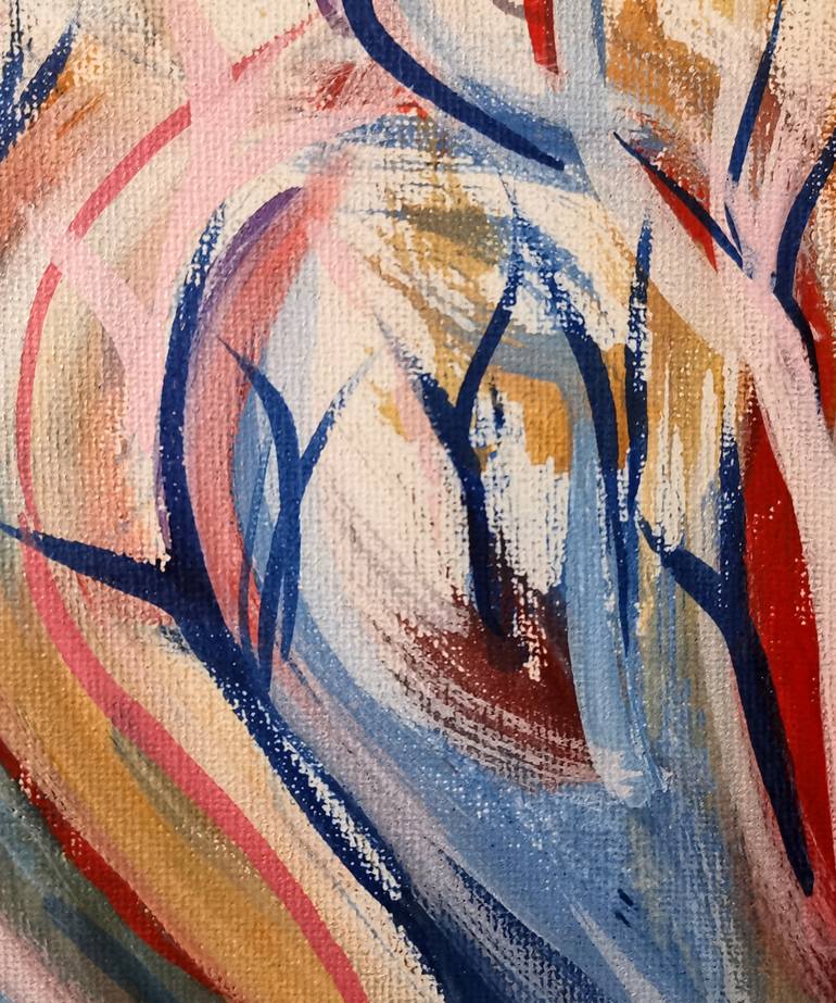 Original Abstract Expressionism Abstract Painting by Alessandro Paladini