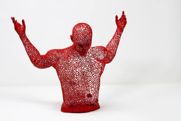 Original Conceptual Body Sculpture by Giacomo Toth