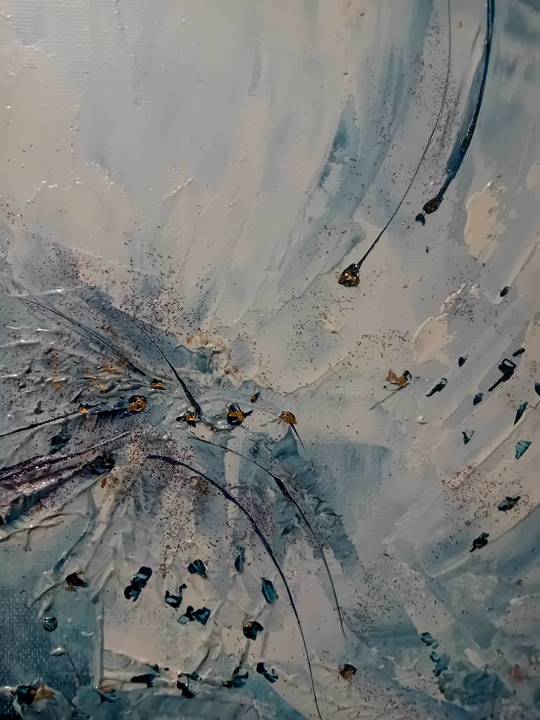 Original Abstract Expressionism Abstract Painting by Claudia Sararu