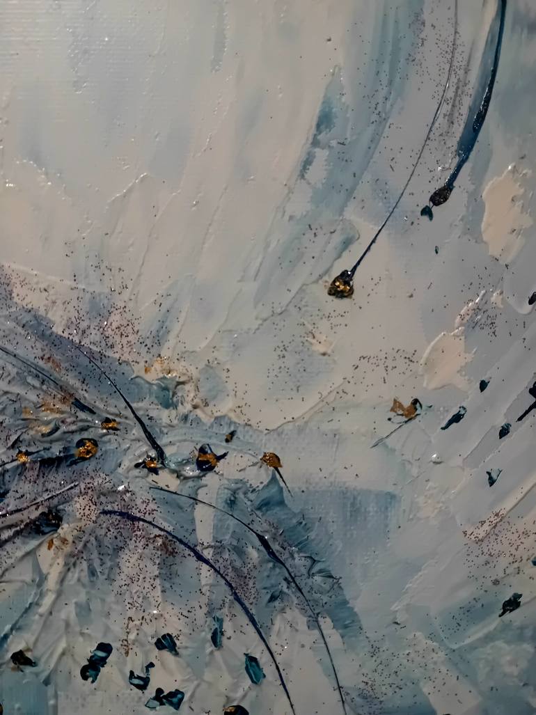 Original Abstract Expressionism Abstract Painting by Claudia Sararu
