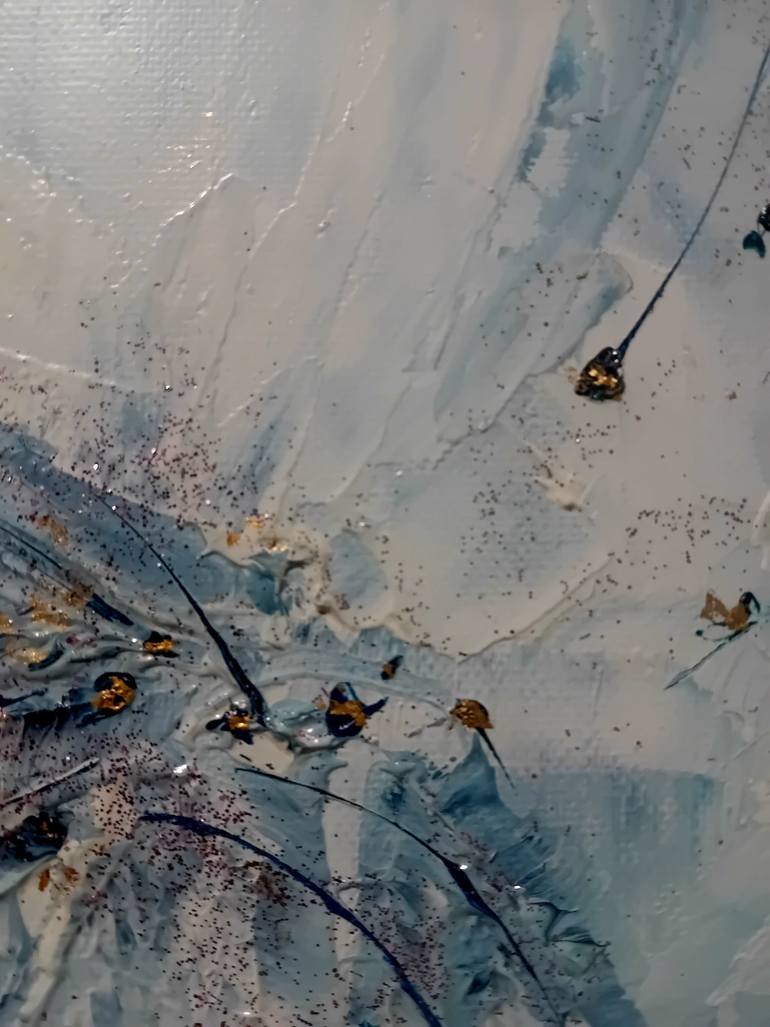 Original Abstract Expressionism Abstract Painting by Claudia Sararu