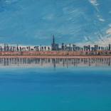 Dubai Skyline by Aida La Sarajevan