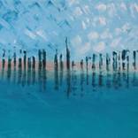 Dubai Skyline 02 by Aida La Sarajevan