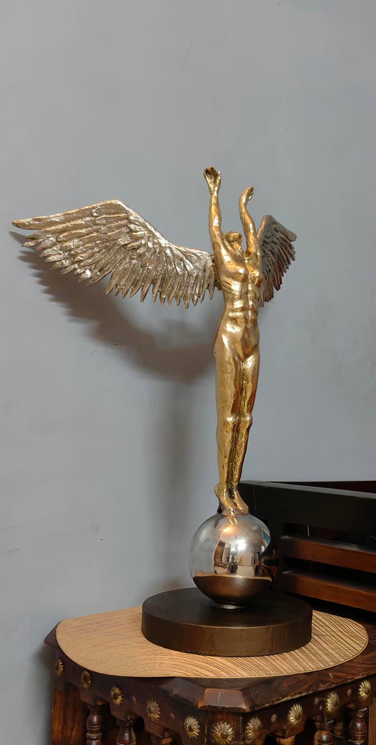 Original Figurative Classical Mythology Sculpture by Pratibha Singh