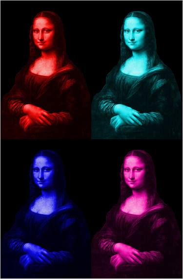 Warholized Mona Lisa thumb