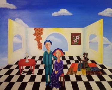 Print of Family Paintings by Claudine Brantes
