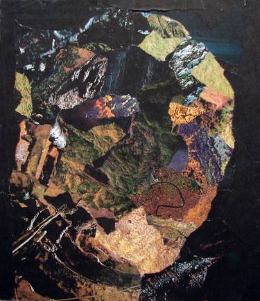 Original Nature Collage by Marilyn Gaffney