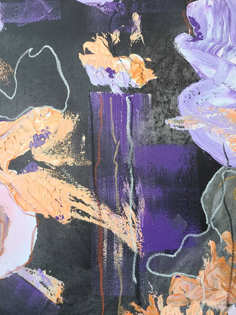 Original Abstract Expressionism Abstract Painting by Masha Eretnova