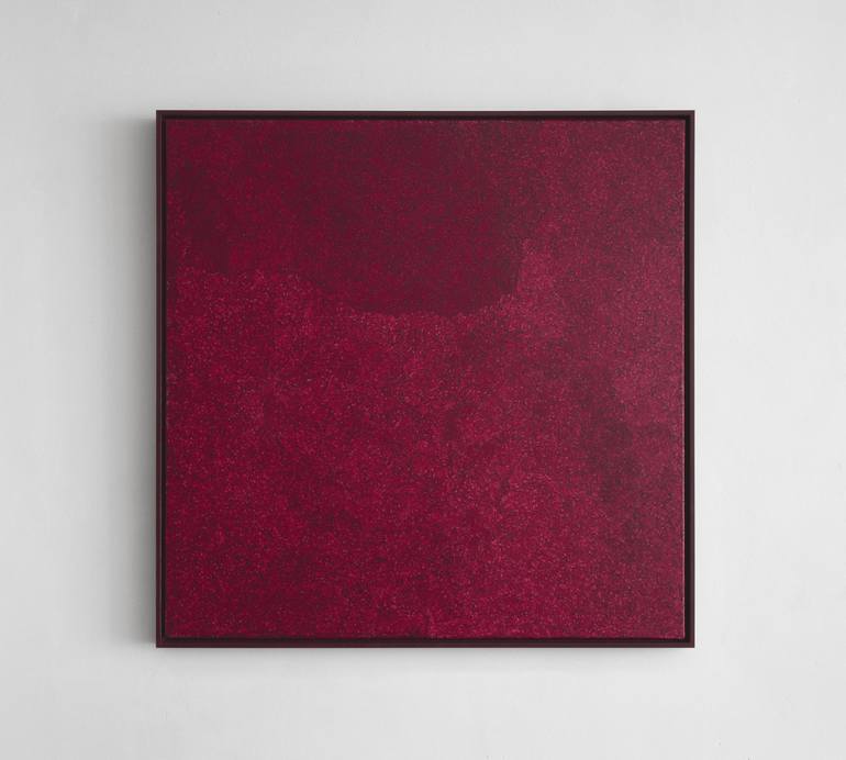 Carmine Red Painting by Ruben Haas | Saatchi Art