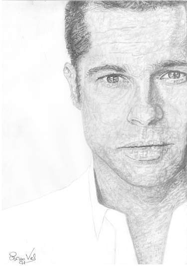 BRAD PITT PORTRAIT thumb