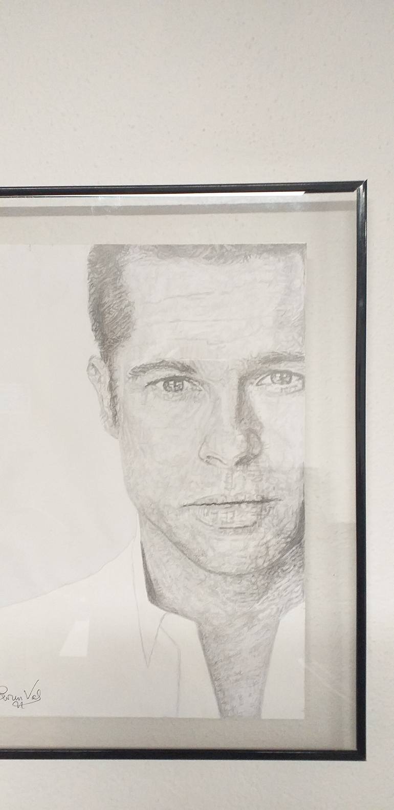 Original Portrait Drawing by Lorenzo Valenzuela