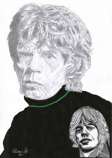 MICK JAGGER PORTRAIT thumb