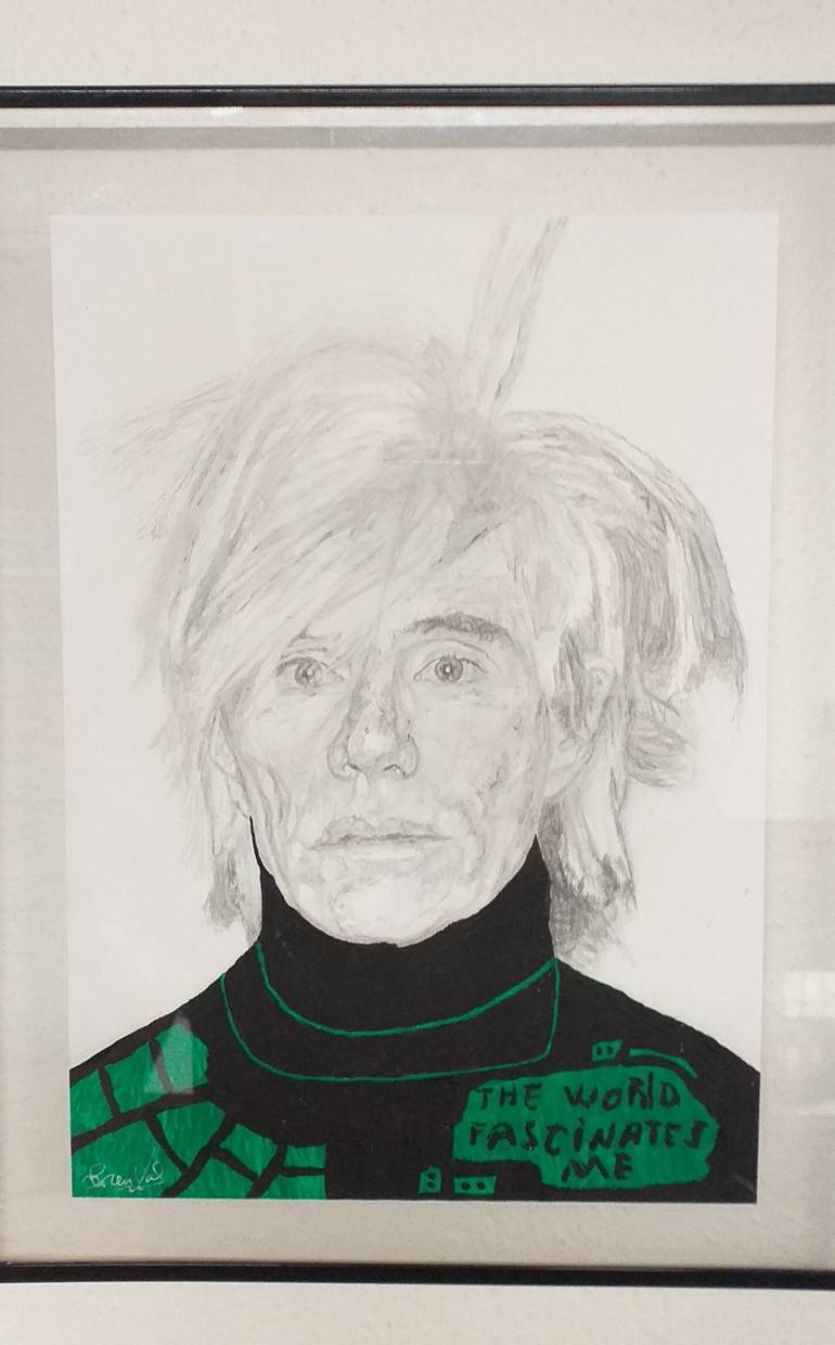 Original Figurative People Drawing by Lorenzo Valenzuela