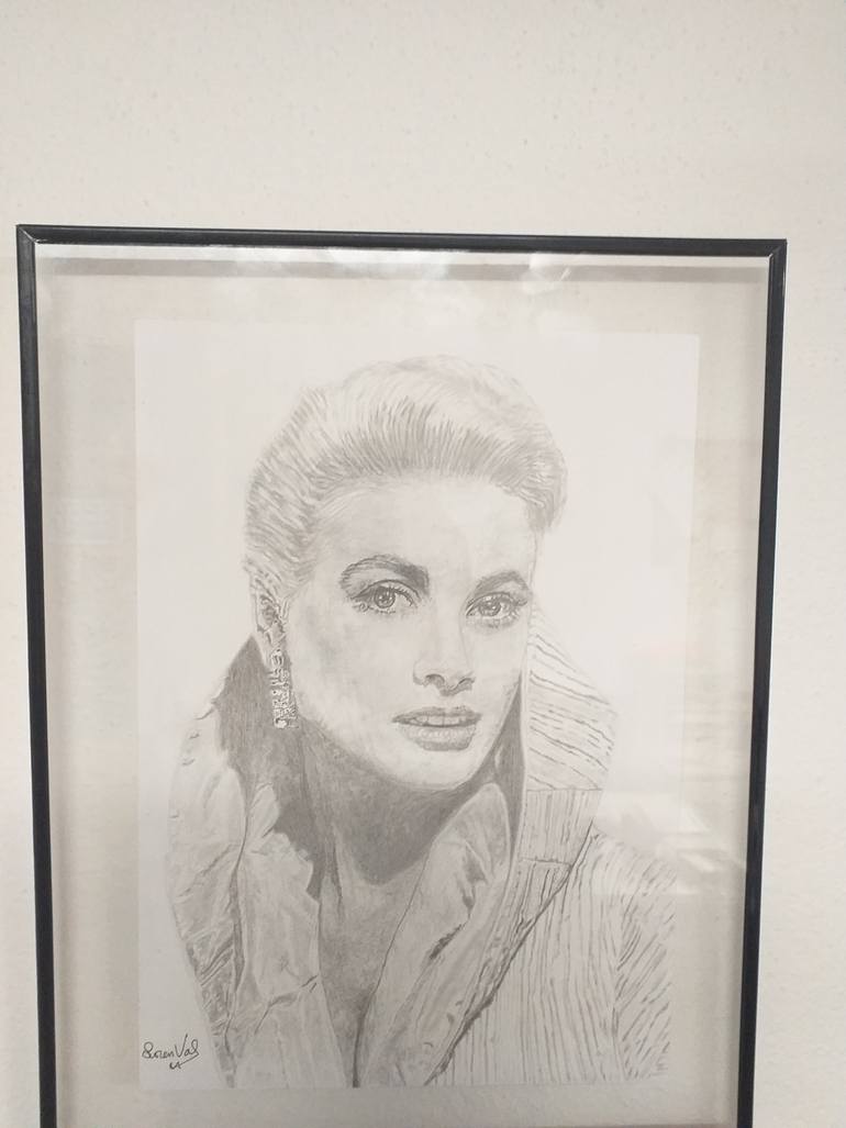 Original Figurative People Drawing by Lorenzo Valenzuela