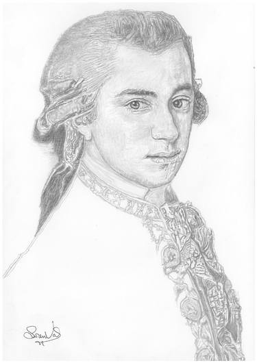 Original Fine Art Portrait Drawings by Lorenzo Valenzuela