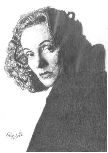 MARLEN DIETRICH PORTRAIT thumb