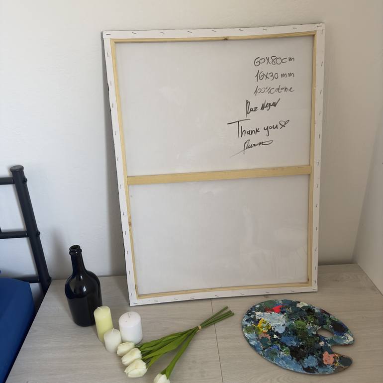 Original Contemporary Floral Drawing by Raz Negev