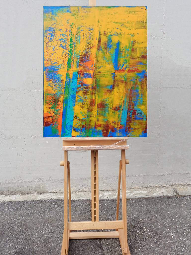 Original Abstract Painting by Elena Popa