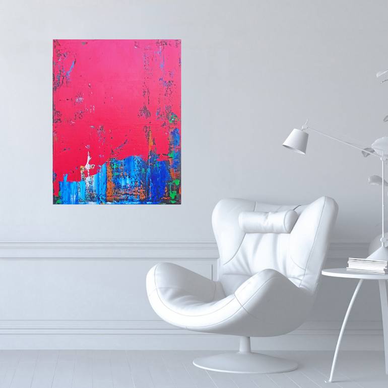 Original Abstract Painting by Elena Popa