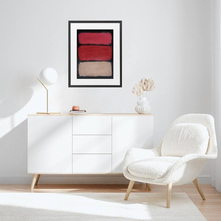 Original Abstract Painting by Elena Popa