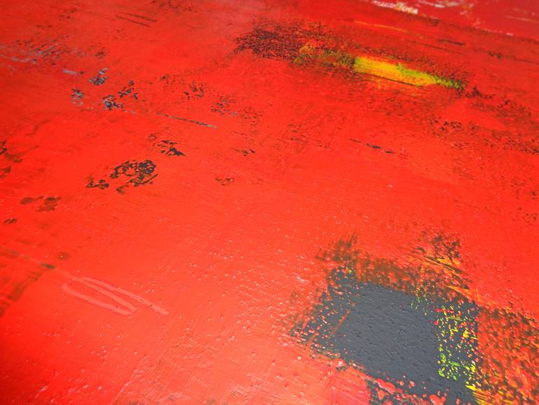 Original Abstract Expressionism Abstract Painting by Elena Popa