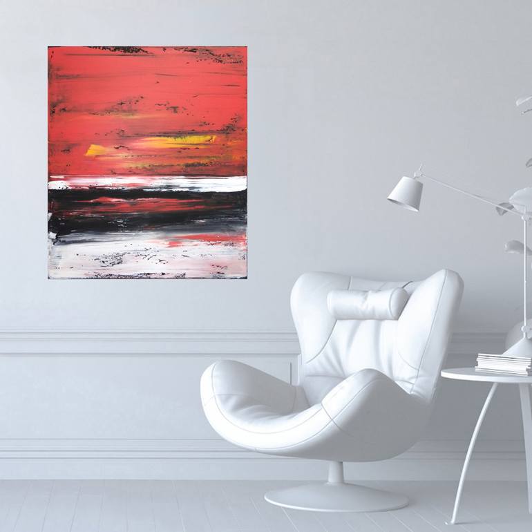 Original Abstract Painting by Elena Popa