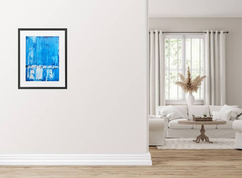 Original Abstract Expressionism Abstract Painting by Elena Popa