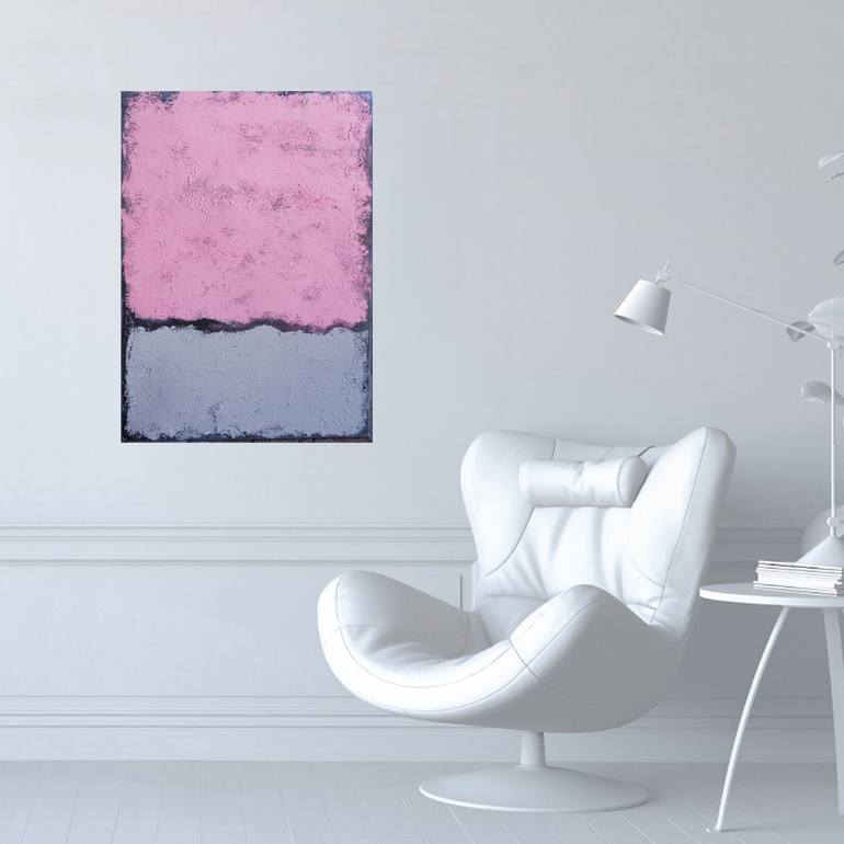 Original Abstract Expressionism Abstract Painting by Elena Popa