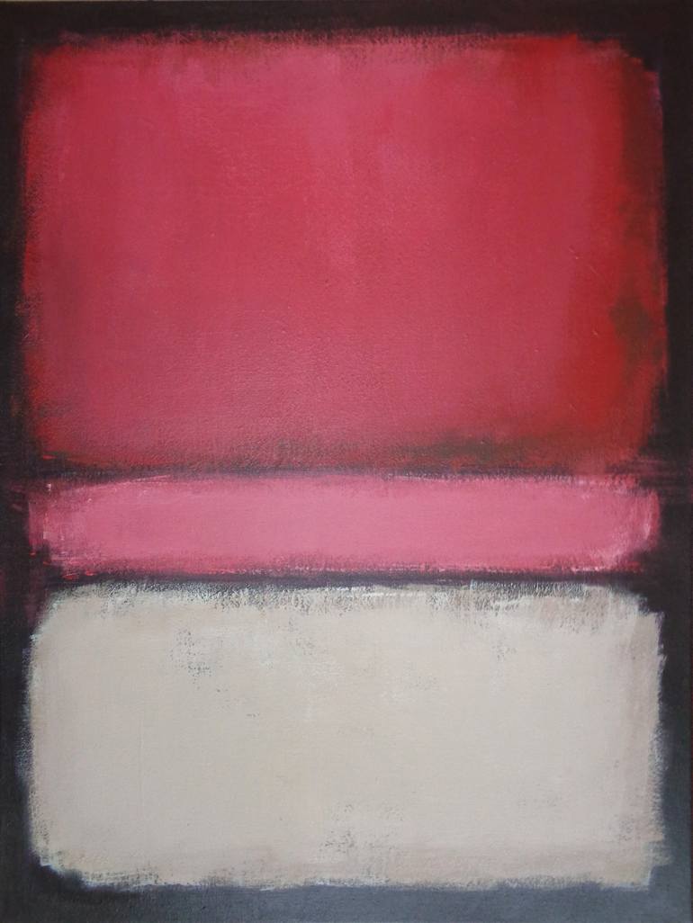 Original Abstract Expressionism Abstract Paintings by Elena Popa