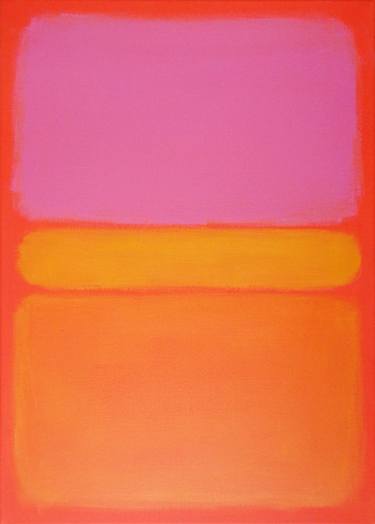Original Abstract Expressionism Abstract Painting by Elena Popa
