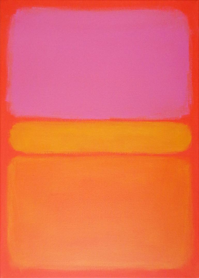 Original Abstract Expressionism Abstract Paintings by Elena Popa