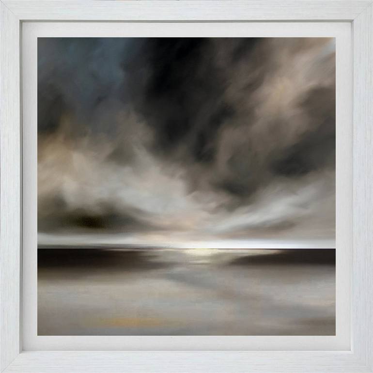 Original Modernism Landscape Painting by Elena Popa
