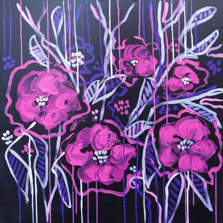 Original Abstract Paintings by Elena Popa