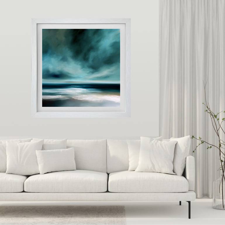 Original Contemporary Seascape Painting by Elena Popa