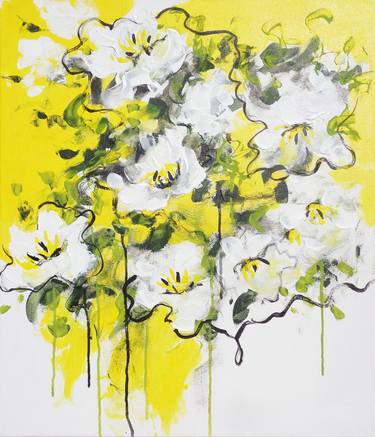 Original Abstract Painting by Elena Popa