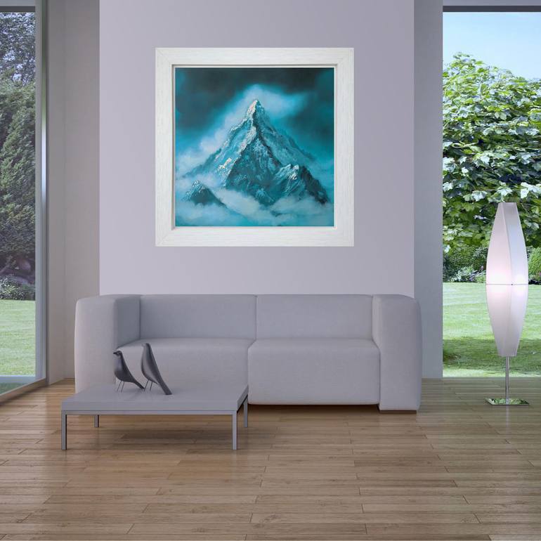 Original Contemporary Landscape Painting by Elena Popa