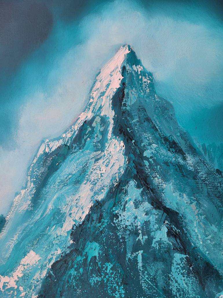 Original Contemporary Landscape Painting by Elena Popa